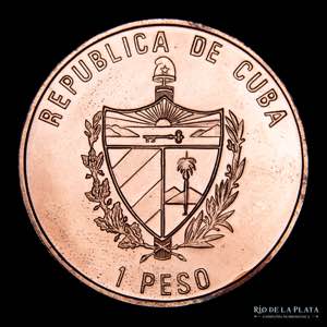 Cuba. 1 Peso 2003. 75 Aniversario nacimiento ... 
