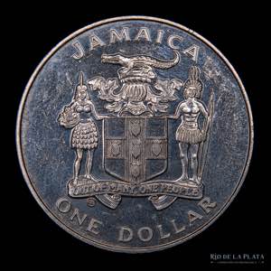 Jamaica. 1 Dollar 1982. Mundial ´82 ... 