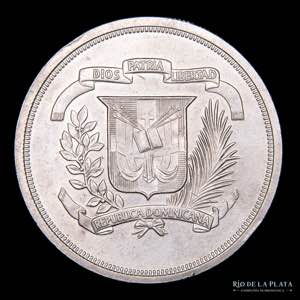 Republica Dominicana. 1 Peso 1979. Cu-Ni; ... 
