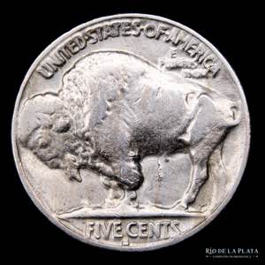 USA. 5 Cents 1928 S. Buffalo Nickel. San ... 