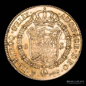 Potosí. Carlos IV (1788-1808) 8 Escudos ... 