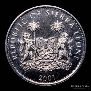 Sierra Leona. 1 Dollar 2001. Puma. Corona. ... 