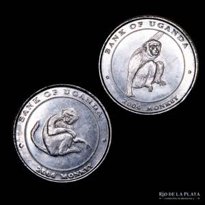 Uganda. 2004. Lote de 5 Monedas. Serie ... 