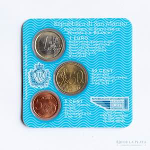 San Marino. Set x 3 monedas Euro 2006: 5 ... 