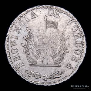 Argentina. Córdoba. 4 Reales 1847. AG.750, ... 