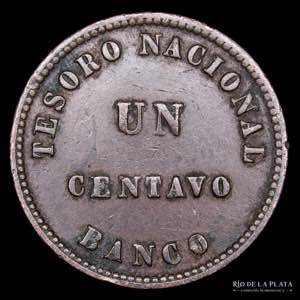 Argentina. Confederación. 1 Centavo 1854. ... 