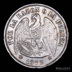 Chile. 1 Peso 1872 So. ... 