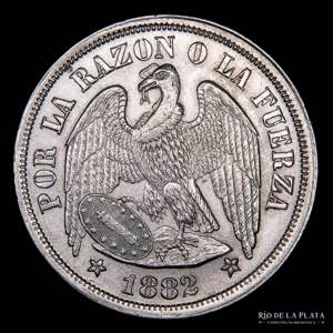 Chile. 1 Peso 1882 So. ... 