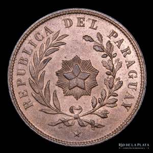 Paraguay. 1 Centésimo 1870. Birmingham Mint ... 