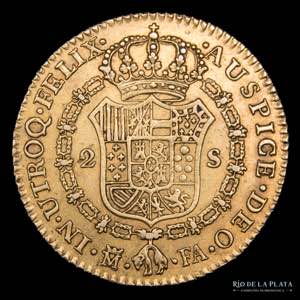 España. Carlos IV (1788-1808) 2 Escudos ... 