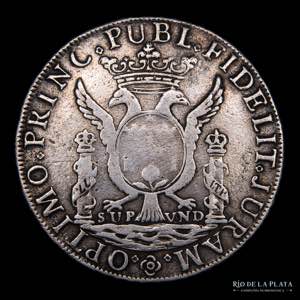 Lima. Carlos III. 6 Reales 1760. Medalla de ... 