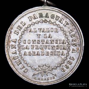 Argentina. Premio Militar 1869. Guerra ... 