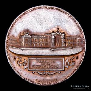 Chile. Medalla. 1875. Exposición ... 