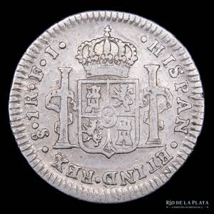 Santiago. Fernando VII (1808-1833) 1 Real ... 