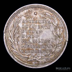 Perú. Medalla. 1864. Congreso Americano. ... 