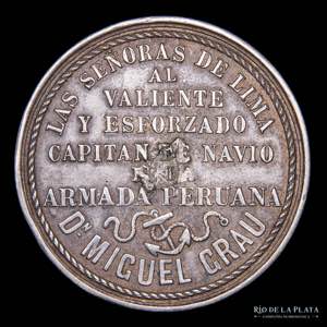 Perú. 1879. Al Capitán del Huascar. AG; ... 