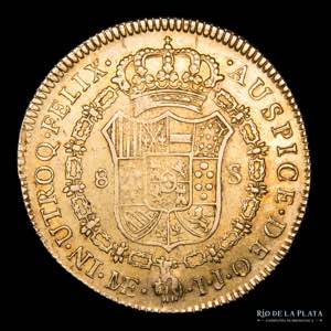 Lima. Carlos III (1789-1808) 8 Escudos 1791 ... 