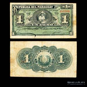 Paraguay. 1 Peso Fuerte 1903.  Impreso en ... 