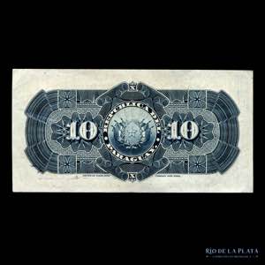 Paraguay. 10 Pesos Fuertes 1916. Impreso en ... 