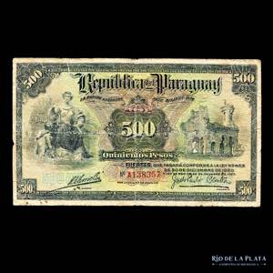 Paraguay. 500 Pesos ... 