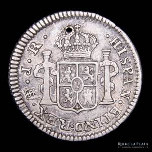 Potosí. Carlos III (1759-1788) 1/2 Real ... 