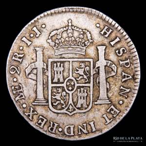 Lima. Carlos IV (1759-1788) 2 Reales 1793 ... 