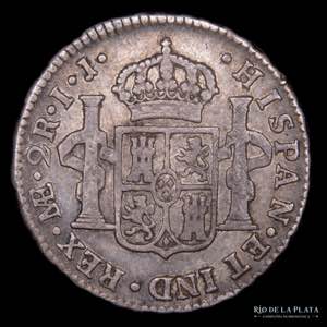 Lima. Carlos IV (1759-1788) 2 Reales 1799 ... 