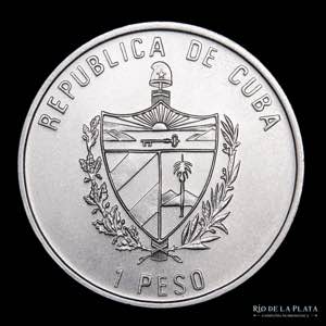 Cuba.  1 Peso 1992. Conmemorativa Historia ... 