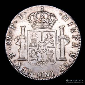Potosí.  Carlos IV (1788-1808)  8 Reales ... 