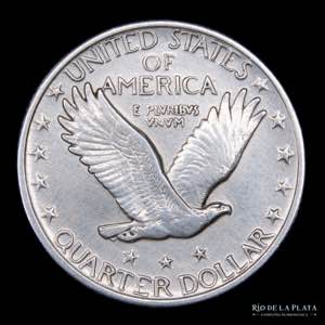 USA. 25 Cents 1918. Standing Liberty ... 