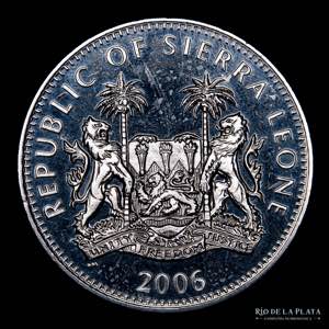 Sierra Leona. 1 Dollar 2006. ... 