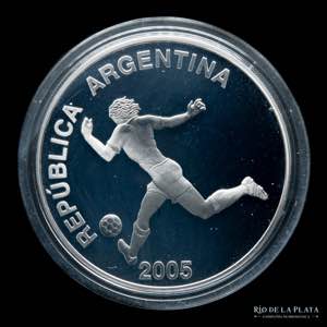 Argentina. 5 Pesos 2005. ... 