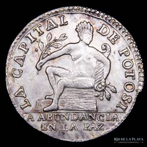 Bolivia. 1 Sol 1841. Medalla Monetaria. ... 