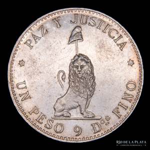 Paraguay. 1 Peso 1889. ... 