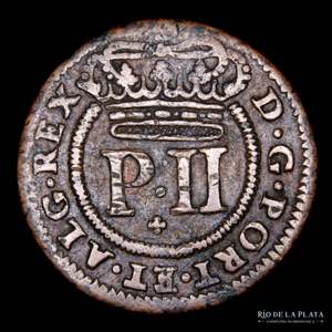 Portugal. Pedro II. X Reis 1699. CU; 36mm; ... 