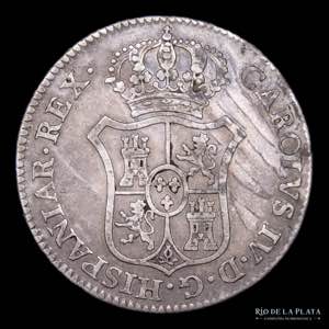 Madrid. Carlos IV. 2 Reales 1789. Medalla de ... 