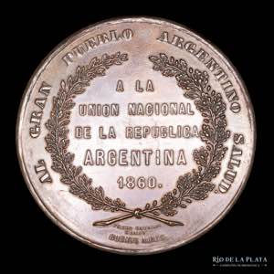 Argentina. 1860. A la Unión Nacional. ... 
