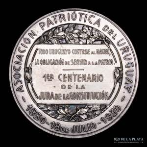 Uruguay. 1930. Asociacion Patriotica del ... 