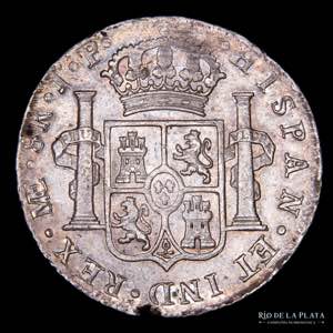 Lima. Carlos IV (1788-1808) 8 Reales 1803 ... 