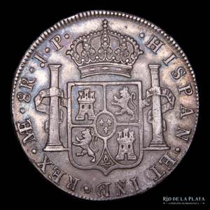 Lima. Carlos IV (1788-1808) 8 Reales 1807 ... 