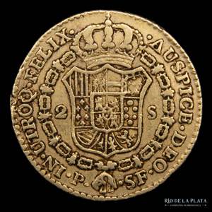 Colombia. Carlos III (1759-1788) 2 Escudos ... 