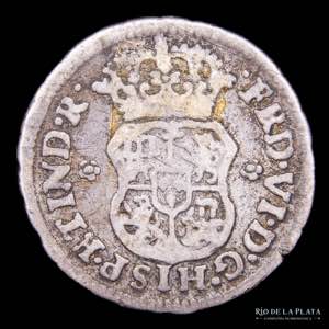 México. Fernando VI. 1/2 Real 1747. ... 