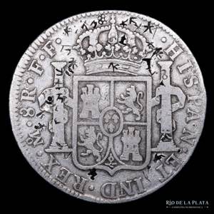 Mexico. Carlos III. 8 Reales 1780 FF. ... 