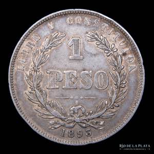 Uruguay. 1 Peso 1893. ... 