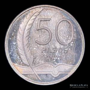 Uruguay. 50 Pesos 1971. ... 