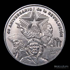 Cuba. 1 Peso 1999. 40 ... 
