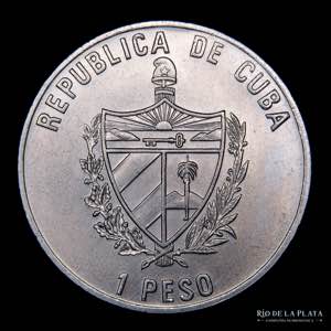 Cuba. 1 Peso 1999. 40 Aniversario De la ... 