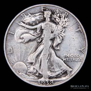 USA. 1/2 Dollar 1938D. ... 