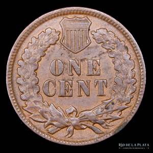 USA. Indian Head Penny 1881. CU; 19mm; 3.1g. ... 