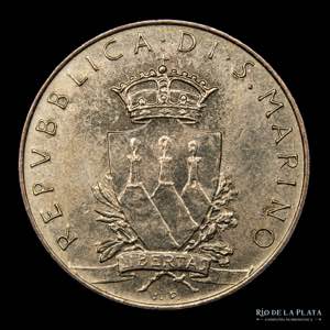 San Marino. 200 Liras 1979. FAO . BR; 24mm; ... 